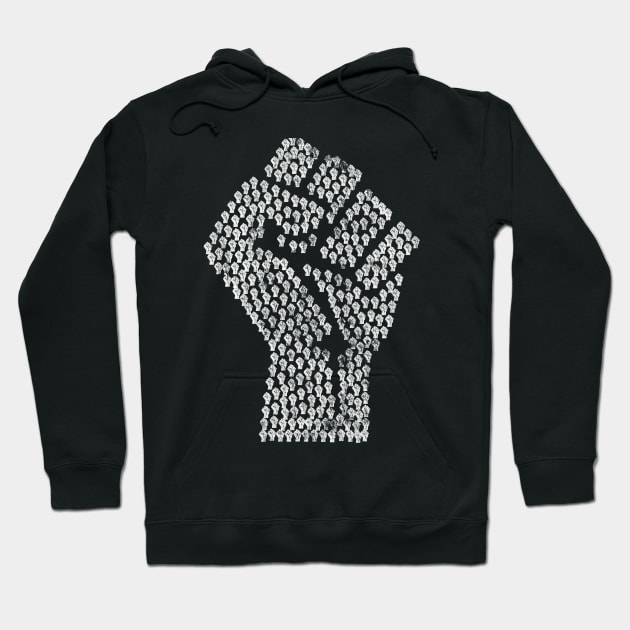 Resist Fist of Fists Hoodie by terrybain